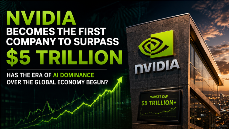 Nvidia Becomes the First Company to Surpass $5 Trillion: Has the Era of AI Dominance Over the Global Economy Begun?